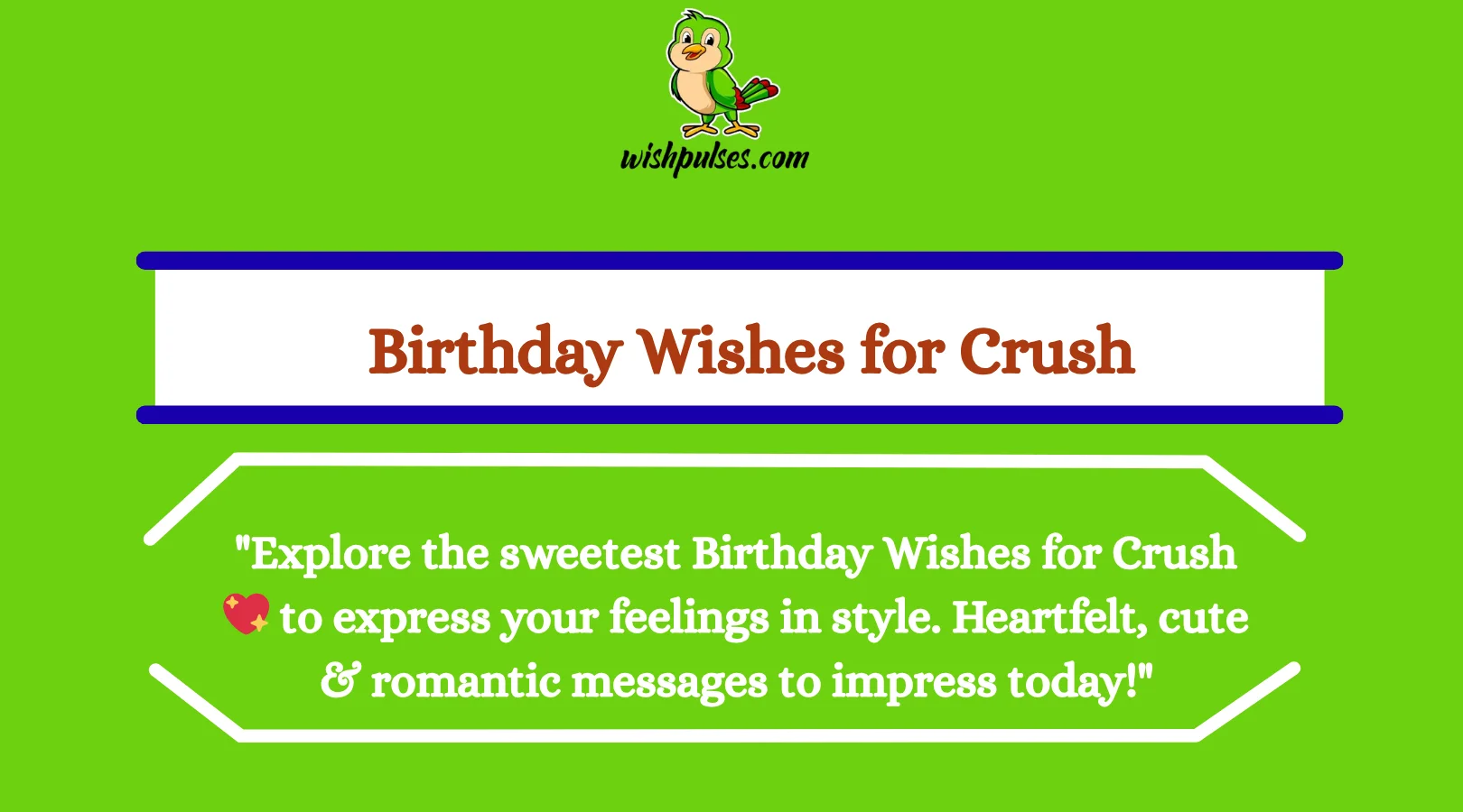 Birthday Wishes for Crush